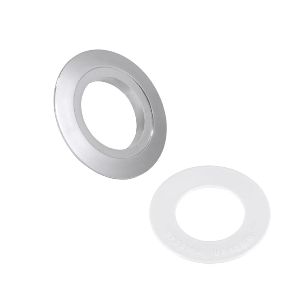 

38mm Toilet Button Adapter Toilet Dual Flush Button Adapter For 48mm & 58mm Tank Compatibility Bathroom Gadgets срібний