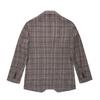 Ferraromilano Men'S Imported Linen Check Jacket Brown (Am0Djk23157)