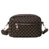 Fashion Trend Two-piece Set, Trendy Old Flower Polka Dot Printing Oblique Span Bag, Change Bag In Hand