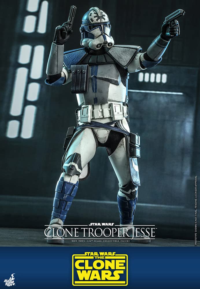 TV Masterpiece Star The Clone Wars Clone Scale Figure White Wars Trooper/Jesse 1/6