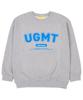 UNION GARMENTS Ugmt Logo French Oversized Sweatshirt Gray