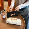 Women Cute Bear Embroidery High Beauty Student Stationery Box Large Capacity Cosmetic Bag