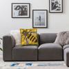 Pillow Cover Bee Pattern Honeycomb Kawaii Pillow Case For Sofa Couch Bed Living Room Pillowcases