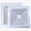 Ceiling Exhaust Fan Cover Square Ventilator Exhaust Hood Bathroom Ventilation Fan Cover for Kitchen and Toilet Use