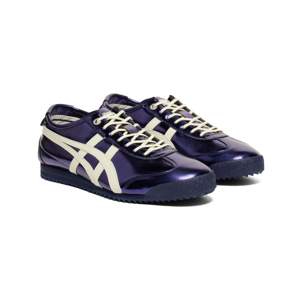 ONITSUKA TIGER MEXICO 66 SD Cow Leather Low Top Casual Shoes Unisex Blue Purple 1183C468-400