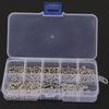 360pcs M2.5 Cross Stainless Steel Screw Bolt Nut Washer Assortment Set