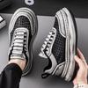 Little White Shoes 2025 Summer New Thick-soled Heightening Shoes Comfortable Fashion Casual Versatile Breathable Thin Trend Board Shoes