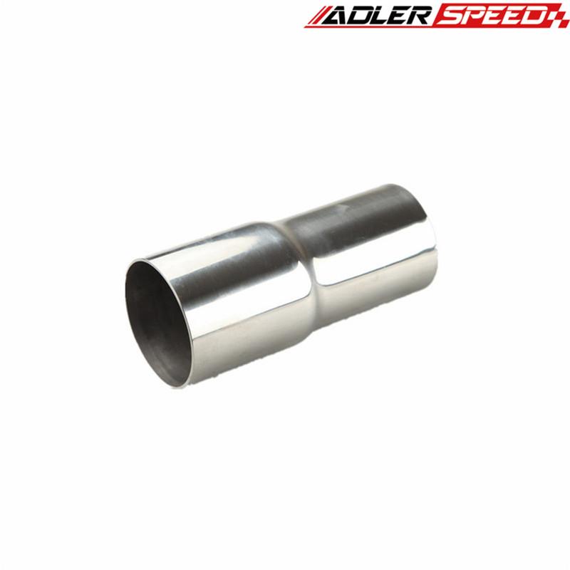 ADLERSPEED 2 ID To 2.25 Inch OD Exhaust Reducer Connector Adapter Pipe Stainless Steel