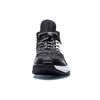 Li Ning Wowls Cushioning Rebound Mid top Basketball Shoes Men's Black ABBQ007-2