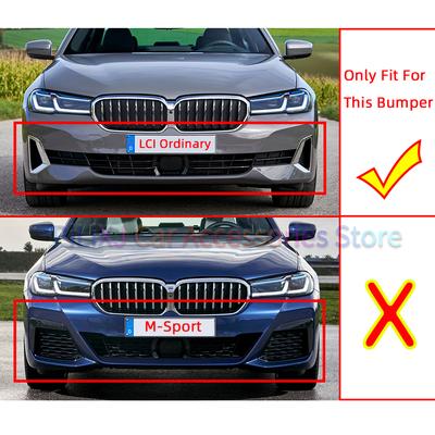 For BMW 5 Series G30 G31 LCI 2020 2025 2025 2025 2025 Front Bumper Tow Hook Eye Trailer Cap Cover Shell Painted 51119852209