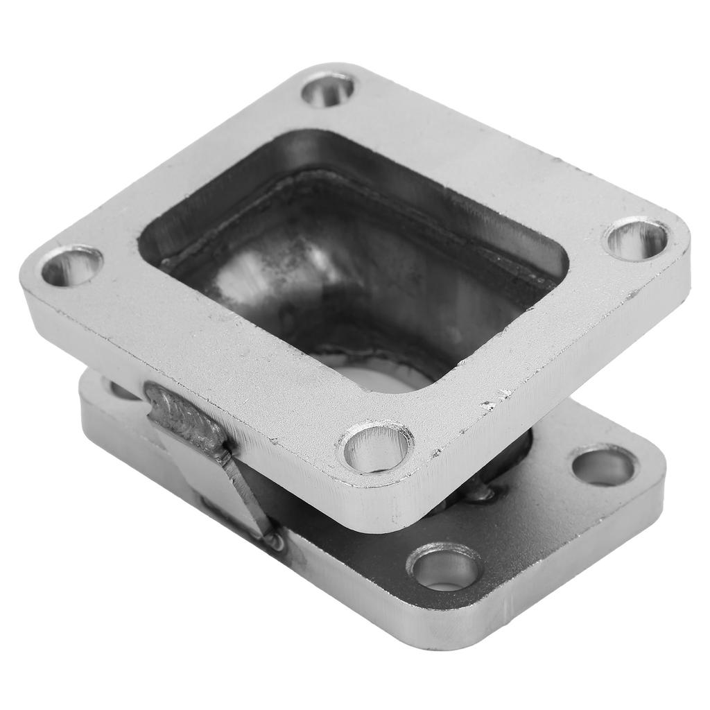 15 Degree Turbo Exhaust Manifold Flange Adapter for T3 to T4 Stainless Steel Accessory