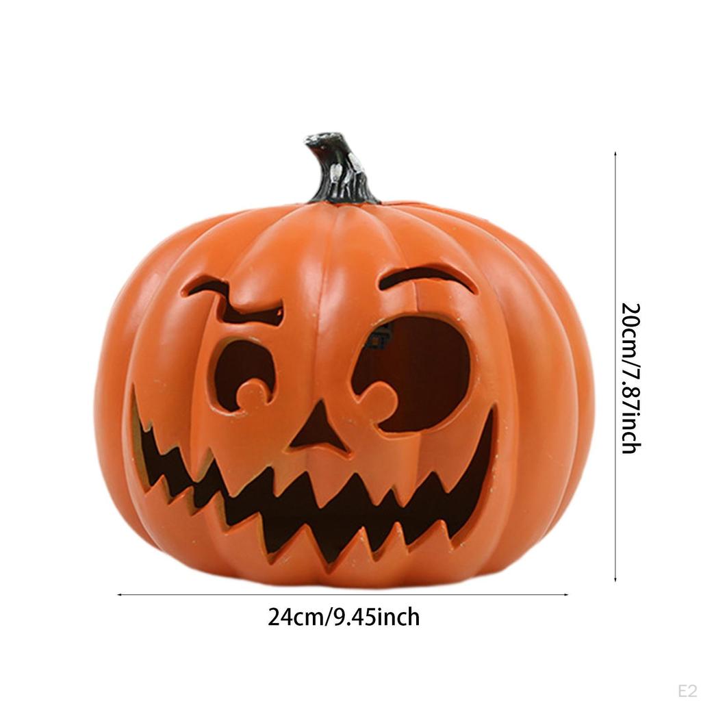 Halloween Pumpalykta LED Dekoration Bordsdekoration för Hem Gräsmatta