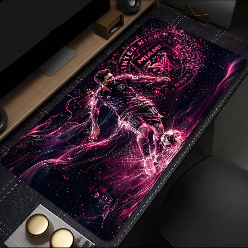 Argentina Football Star Messi Mouse Pad, Rubber Base, Esports Desk Mat, Mouse Pad for Gamers and Office Use, Gaming Desk , Easy To Clean Mat