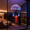 30cm Christmas Decorative Light Christmas Parachute Hanging Home Decor Light House Holiday Atmosphere Decoration