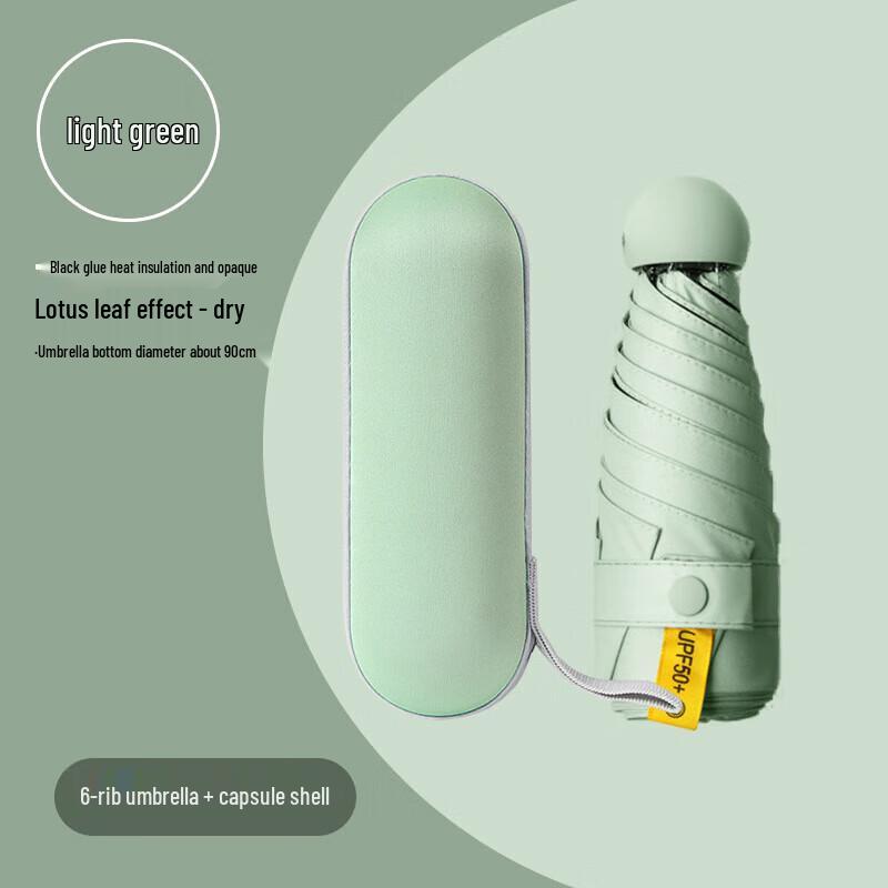 Compact UV Protection Sun & Rain Umbrella