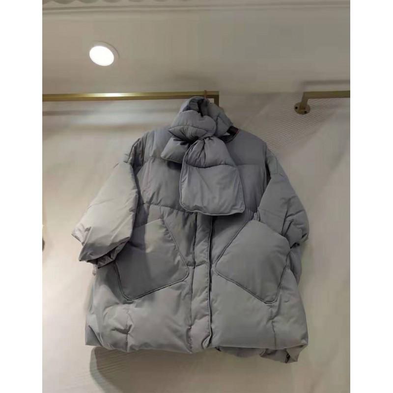 Damen Mittellange Daunenjacke Winter Warm Locker Mit Kapuze Enten Daunenjacke Lässig Koreanische Mode