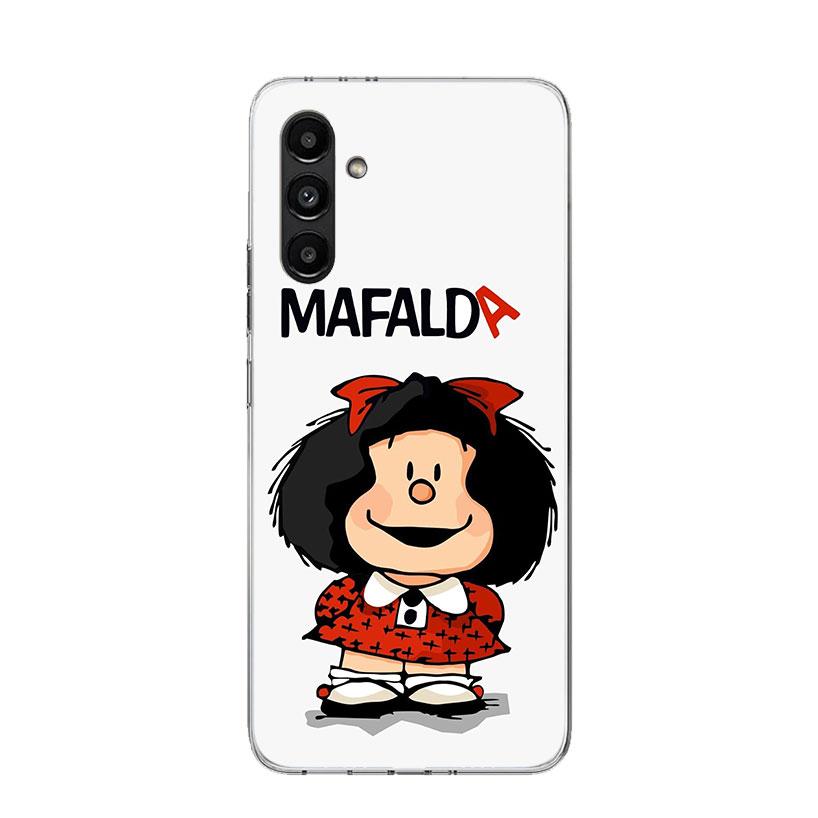 Cartoon Cute Mafalda Phone Case for Samsung Galaxy A17 A16 A15 A14 A13 A57 A56 A55 A54 A53 A37 A36 A35 A34 A33 A26 A25 A24 A23 G