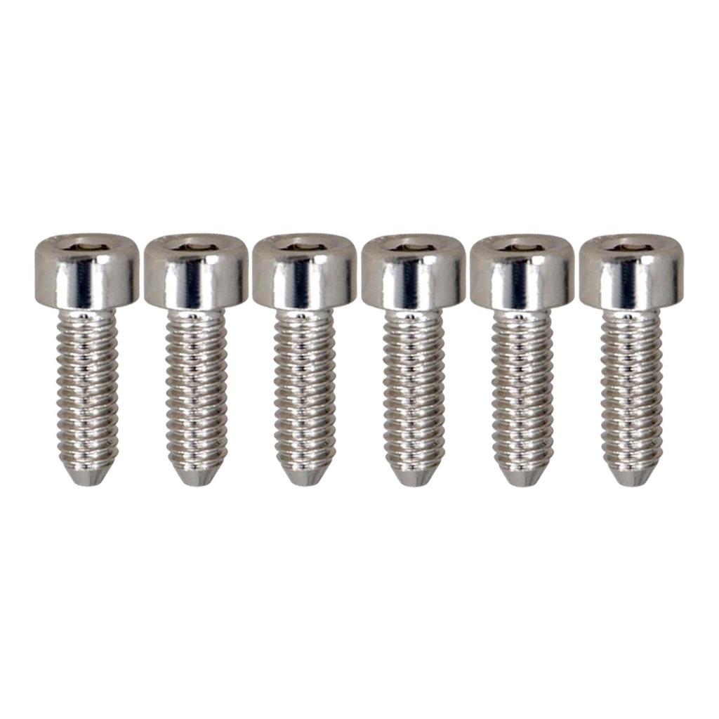 6 Pieces Guitar Tremolo Bridge Mounting Screws for Double Locking Tremolo Bridge