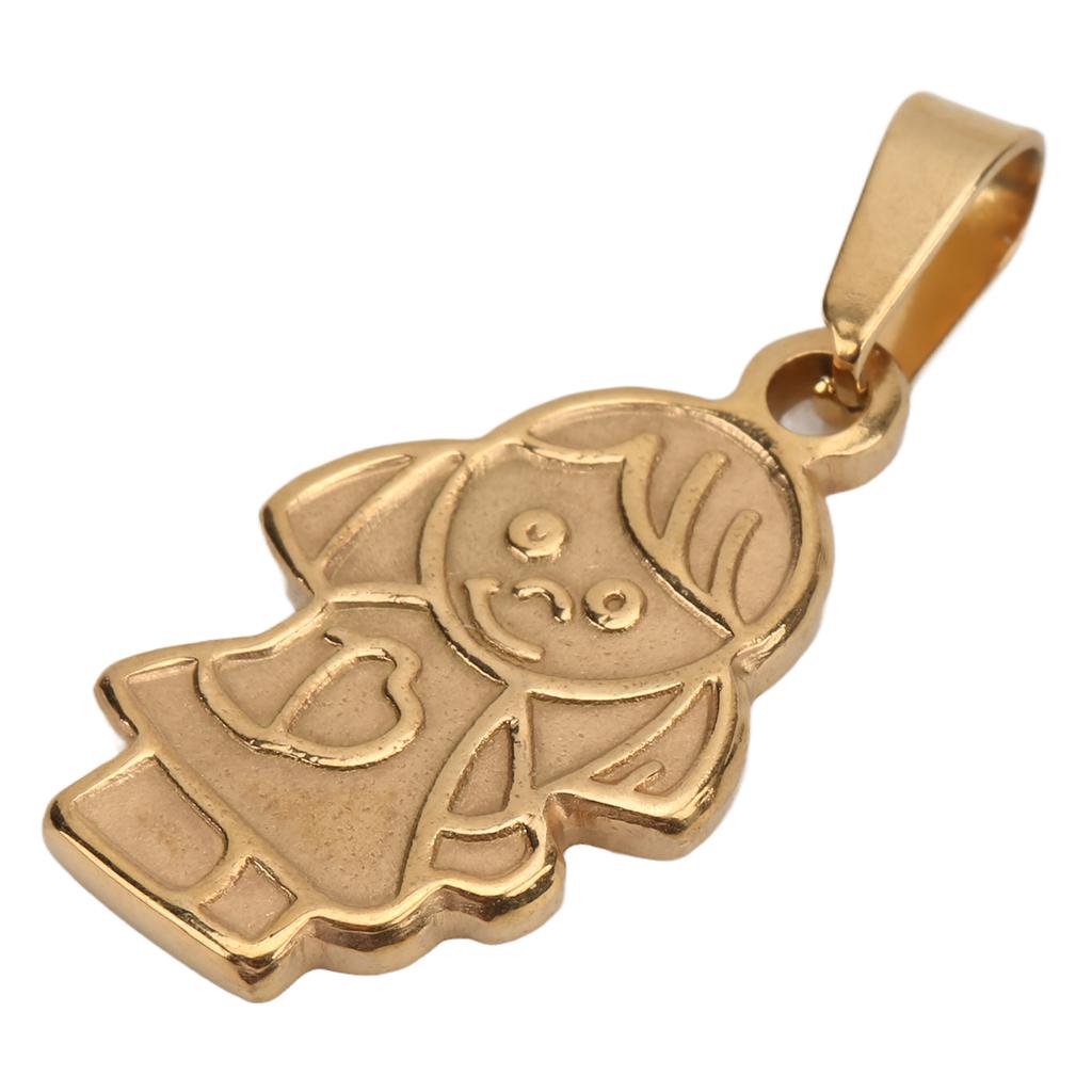 Mädchen Halskette Niedliches kleines Mädchen Langlebiges Metallmaterial Exquisites Design Kinderhalskette zum Geschenk