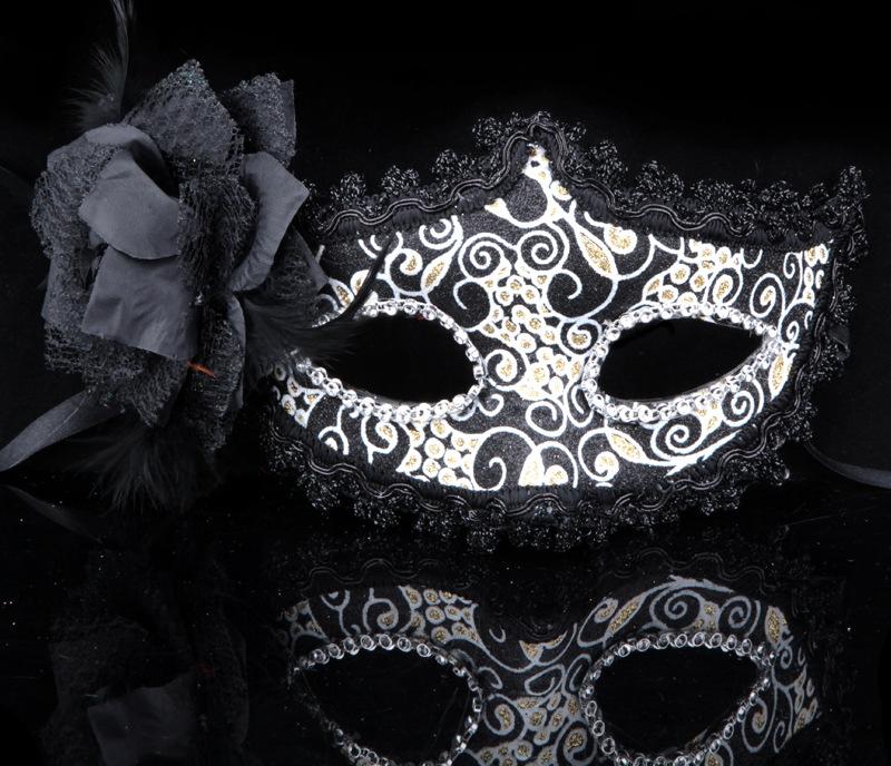 

Кружевная маска для дня рождения, банкета, вечеринки, мода, один продукт, макияж, маскарад, забавный реквизит, праздничный чехол для лица, забавное украшение чёрный