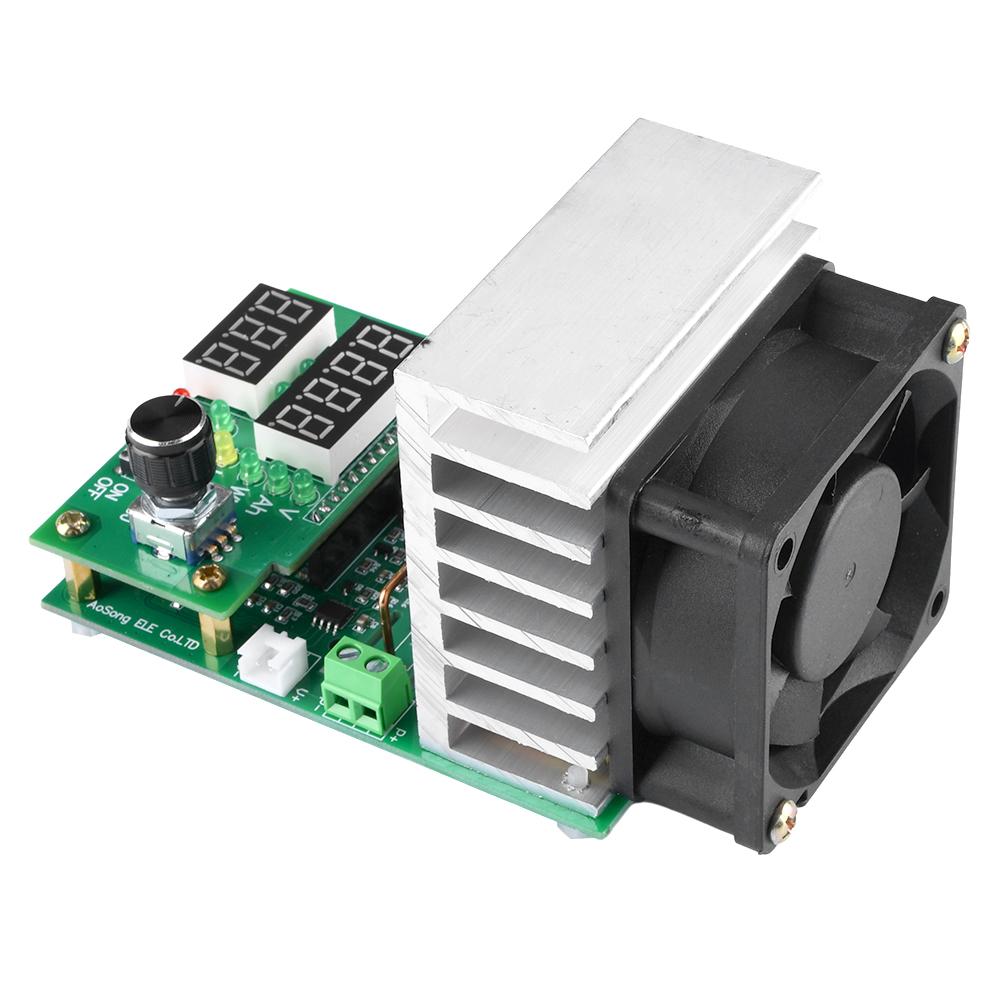 110W 60W 30V 0~9.99A Constant Current Electronic Load LCD Display Discharge Battery Capacity Meter Tester Board Monitorin Module