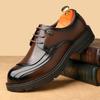 Luxury Dress Shoes Men British Business Platform Shoes for Men Fashion Leather Shoes Designer Wedding Shoe Zapatos De Hombre