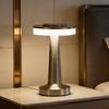 Cordless Metal Desk Lamp Adjustable Touch Control LED Table Lamp Portable Battery Powered Desk Light Bedroom Living Room Home Office Decor