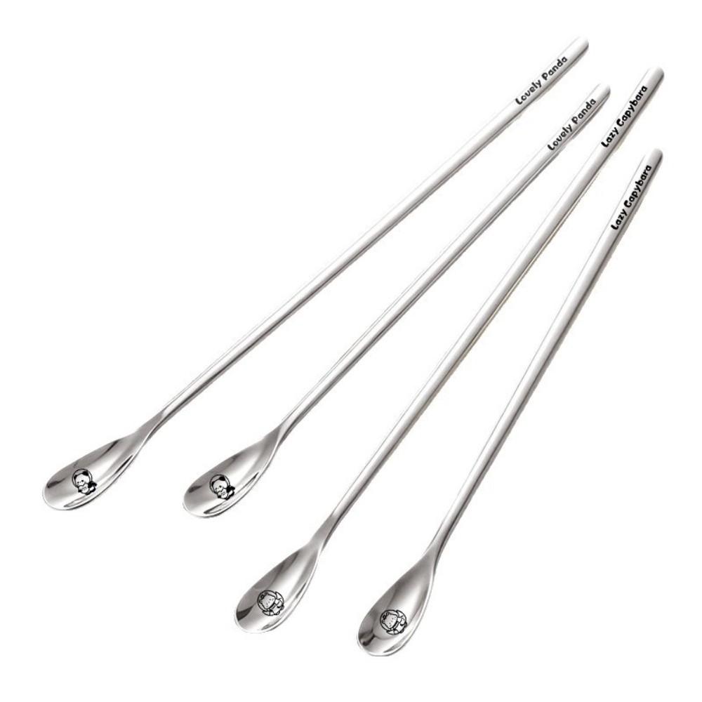 Long Handle Long Handle Spoon 316 Stainless Steel Mixing Spoon Stirring Spoon Coffee Stirring