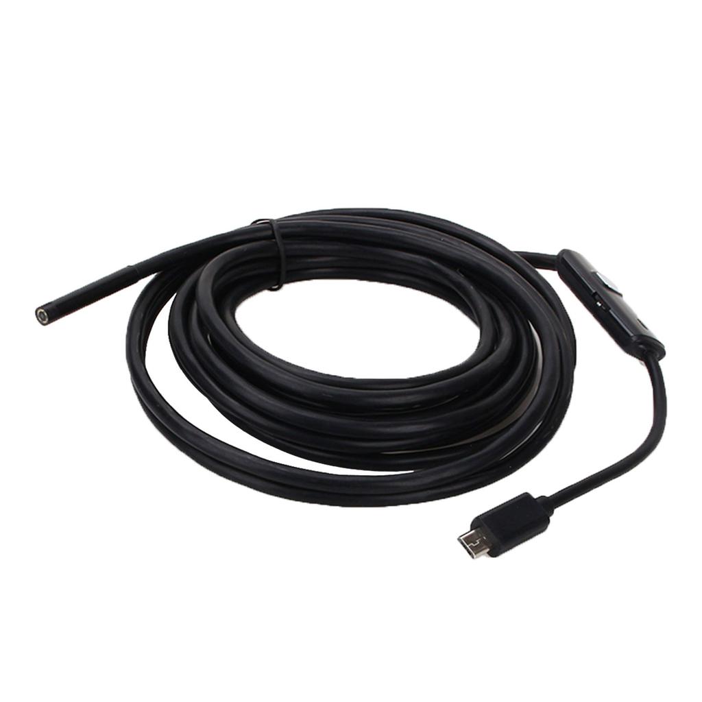 HD Endoscope 3.5m Length 5.5mm Diameter Borescope Inspection Camera for Phone Computer
