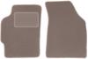 Beżowe dywaniki przednie do: Kia Shuma sedan (1997-2004)