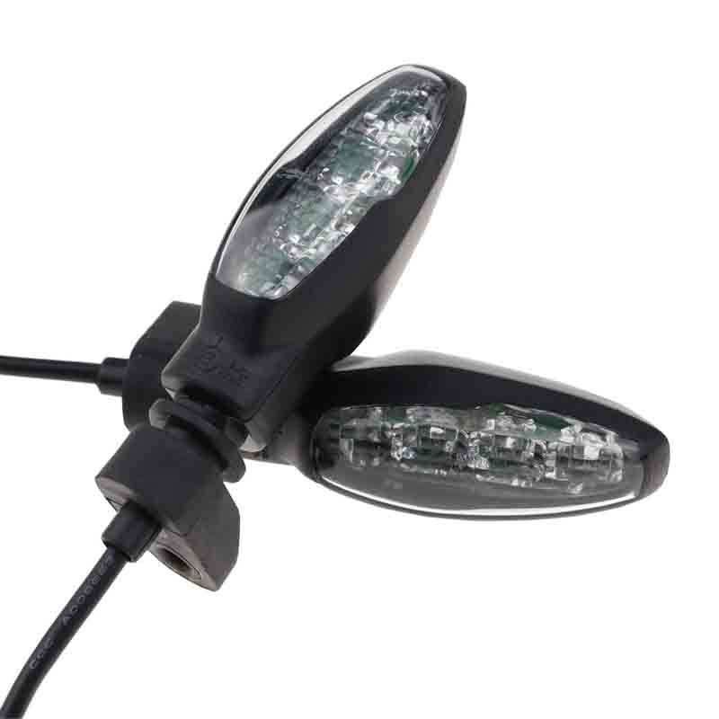 Motorcycle Turn Signal Indicator Lights Blinker Lamp Rear Front For Sport 675 660 800 1200 LED Turn Signal Light Flashing Lamp