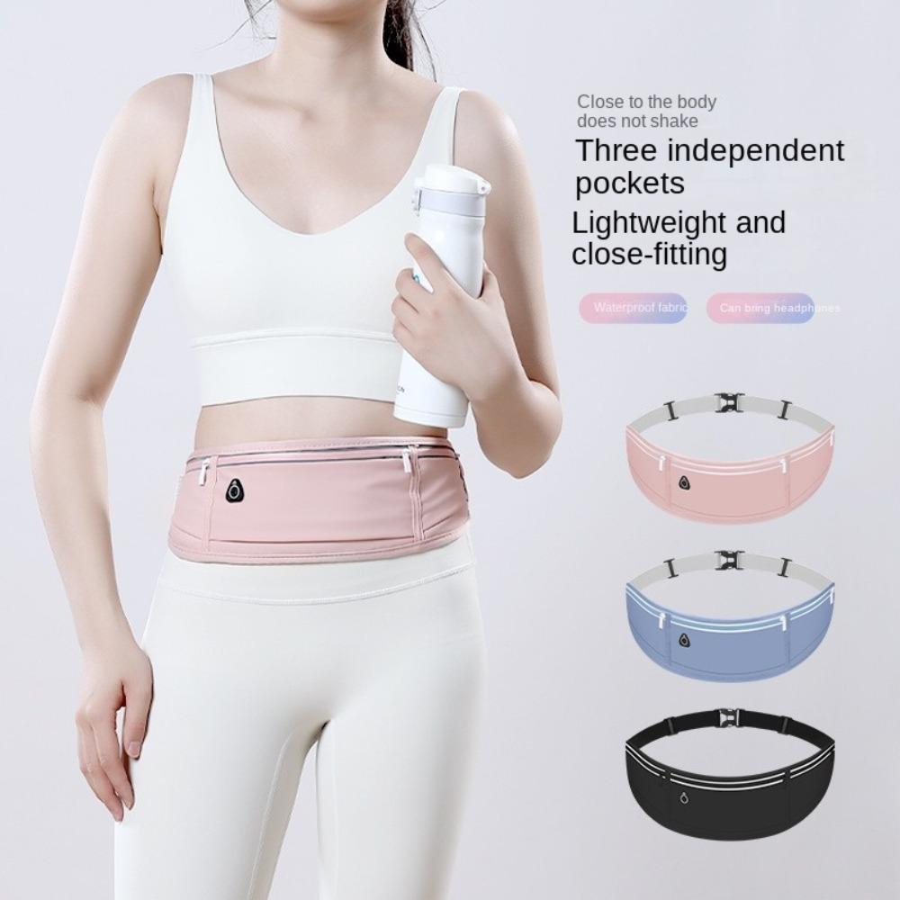Invisible Running Waist Bag Breathable Waist Pack Multi-function Sports Belt Bag  Phone  Bag