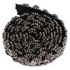 1pcs 1.5cm Width Pearl Ribbon Tape Square Tube Beads Double Eight Tube Beads Decorative Sewing Trim Lace Embellishment Tape