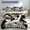 3pcs Custom Name Overlord Bedding Set,Includes 1 Duvet Cover and 2 Pillowcases,All-season Bedroom Decor