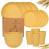Ice Joy Wheat Straw Dining Set
