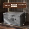 Multifunctional Foldable Storage Box With Cloth Cover , Large Capacity Quilt Storage Box Bra Storage Box Underwear Organizer