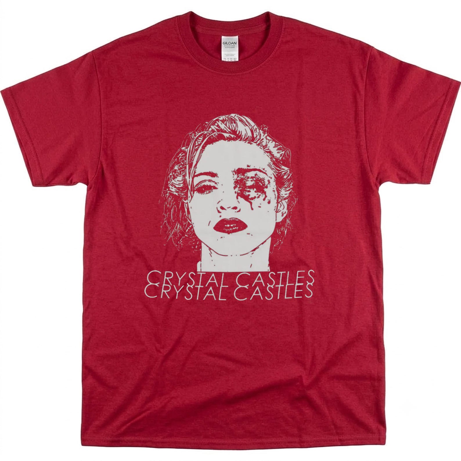 Crystal Castles 90s Style, Graphic Tee, T shirt | Vintage , Unisex S