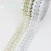 (5 Yards/roll) 30mm Roll Tape Tulle Crystal Mesh Wrap Ribbons Cake Wedding Decoration Glitter Charming Bling Diamond