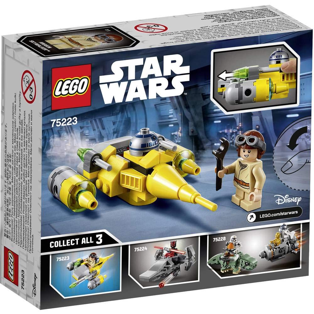 LEGO Star Wars Naboo Starfighter Microfighter 75223 Block Toy for Boys