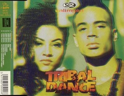 CD 2 UNLIMITED Tribal Dance BYTE5020181225 Byte Records C 1993 Europa Dance Electronica Gebraucht