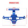 Motorcycle Adjustable CNC License Number Plate Holder Bracket + LED Light for Honda Kawasaki Yamaha KTM Suzuki Ducati