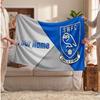 Sheffield Wednesday FC Personalized Fleece Blanket With Football Logo, Custom Name Text Soft Warm Home Throw Blanket