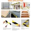 Adhesive PVC Warning Tape Anti-slip Warning Stickers Location Mark Stickers  Stairs Floor