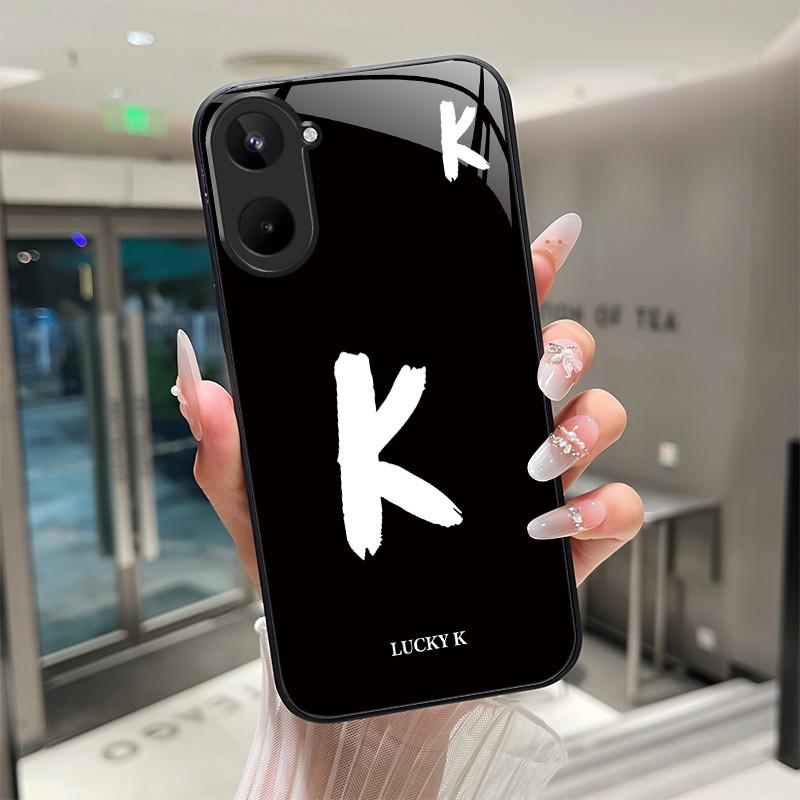 Case For Realme 10 Pro Plus 4G 5G Lucky Letters Back Cover Capa For Realme10 10Pro 10Pro+ Tempered Glass Soft TPU Protect Fundas