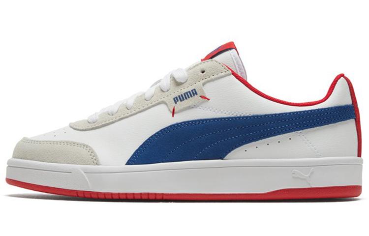 PUMA Court Legend Lo White Blue Red 371931-05 35.5