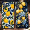 Retro Fruit Lemon Phone Case For Samsung Galaxy A15 A13 A35 A55 A51 A71 A41 A31 A21S A03S A05 A12 A23 A25 A33 A53 A73 5G Cover