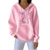 Women's Fashion CasualAngel Printed Pullover Sports Long Sleeve Sweatshirt