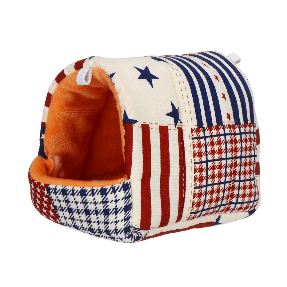 1 Pcs Hamster House Guinea Pig Nest Small Animal Sleeping Bed Winter Warm Cotton Mat Soft Accessories For Rodent/Guinea Pig/Rat