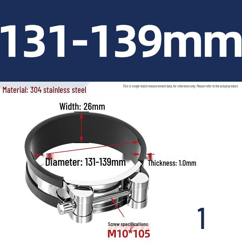 Stainless Steel Heavy Duty Hose Clamp