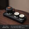 National trend portable landscape travel kung fu tea set tea tray teapot 24 teacup ceramic set camping